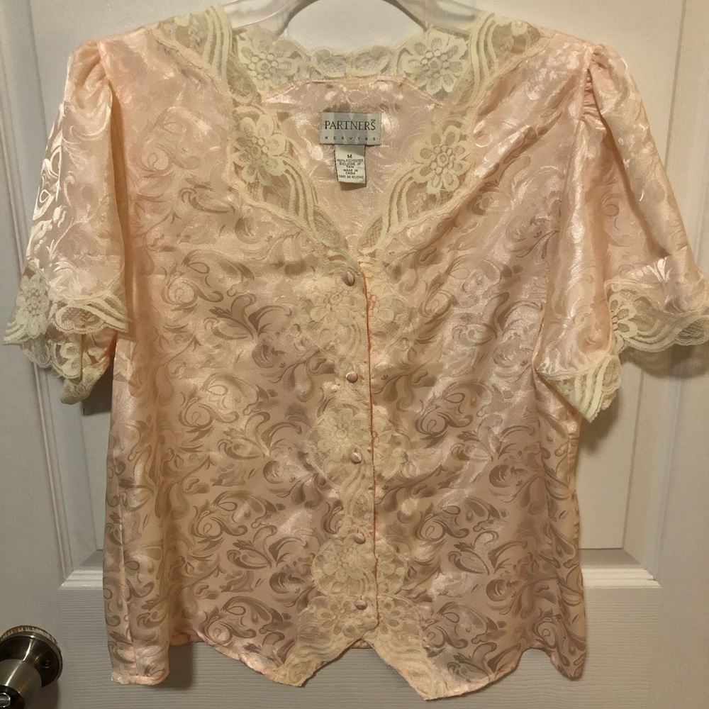 Vintage lace Partners by Mervyns top